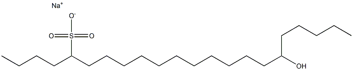 17-Hydroxydocosane-5-sulfonic acid sodium salt