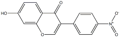 7-Hydroxy-3-(4-nitrophenyl)-4H-1-benzopyran-4-one