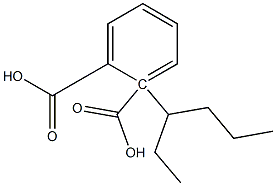 (+)-Phthalic acid hydrogen 1-[(S)-1-ethylbutyl] ester Structure