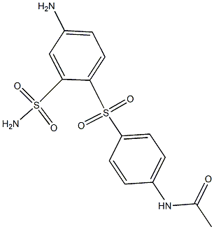 2-[[4-(Acetylamino)phenyl]sulfonyl]-5-aminobenzenesulfonamide