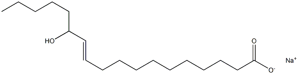 (11E)-13-Hydroxy-11-octadecenoic acid sodium salt