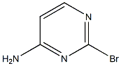 4-氨基-2-溴嘧啶 结构式