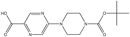 5-(4-Boc-piperazinyl)-2-pyrazinecarboxylic acid