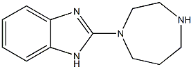 2-[1,4]Diazepan-1-yl-1H-benzoimidazole Structure