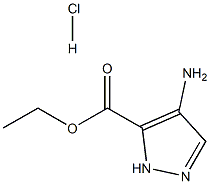 4-Amino-2H-pyrazole-3-carboxylicacidethylesterhydrochloride Structure