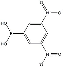 3,5-Dinitrophenyl boronic acid Structure