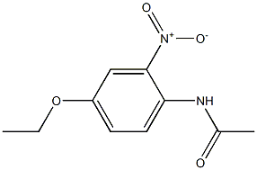 3-Nitro-4-acetamidophenetole Structure