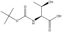 BOC-DL-Threonine Structure
