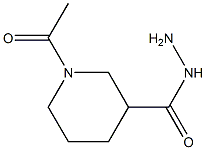 1-Acetyl-3-piperidinecarbohydrazide Struktur