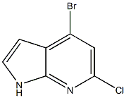 4-bromo-6-chloro-1H-pyrrolo[2,3-b]pyridine