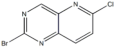 2-bromo-6-chloropyrido[3,2-d]pyrimidine Structure