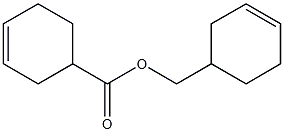 3-Cyclohexene-1-Carboxylic Acid,      3-Cyclohexene-1-Ylmethyl Ester Struktur