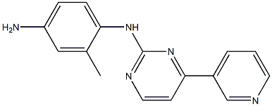 N-(4-Amino-2-methylphenyl)-4-(3-pyridyl)-2-pyrimidineamine
|