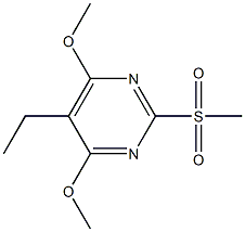 2-methylsulfonyl-4,6-dimethoxy-5-ethylpyrimidine