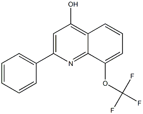 2-Phenyl-8-trifluoromethoxyquinolin-4-ol