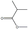 Isobutyric acid methyl ester Struktur