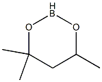 4,6,6-三甲基-1,3,2-二氧杂硼烷, , 结构式
