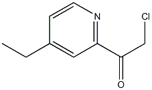 2-Chloro-1-(4-ethyl-pyridin-2-yl)-ethanone Structure