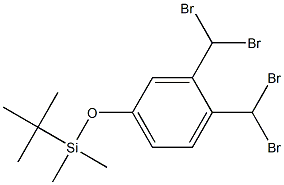 (3,4-bis(dibromomethyl)phenoxy)(tert-butyl)dimethylsilane