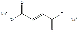 富马酸二钠盐, , 结构式