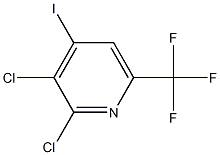 2,3-dichloro-6-(trifluoroMethyl)-4-iodopyridine Structure