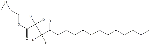 Glycidyl PalMitate-d5 化学構造式