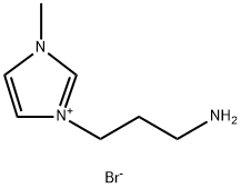 1-胺丙基-3-甲基咪唑溴盐,914770-45-9,结构式