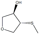 (3R,4R)-4-(Methylthio)tetrahydrofuran-3-ol|
