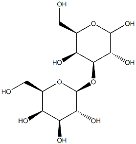 3-O-(B-D吡喃半乳糖基)-D-吡喃半乳糖, , 结构式