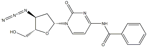 3'-Azido-N4-benzoyl-2',3'-dideoxycytidine