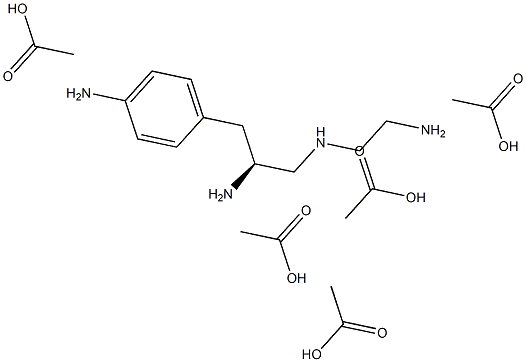 S-2-(4-Aminobenztl)-diethylenetriamine pentaacetic acid Structure
