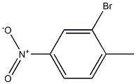 2-甲基-5-硝基溴苯, , 结构式
