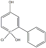 2-chloro[1,1-biphenyl]-2,5-diol Structure