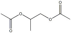 Propylene glycol diacetate Struktur