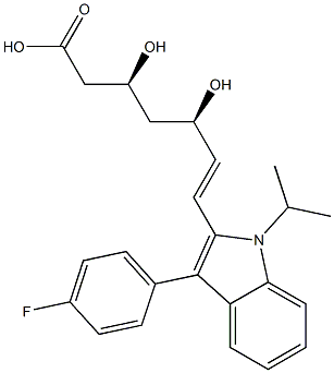 Fluvastatin Impurity 1 Structure