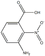 3-Amino-2-nitrobenzoic acid Struktur