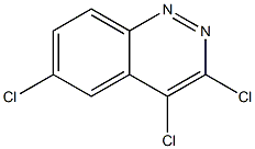 3,4,6-Trichloro-cinnoline Struktur