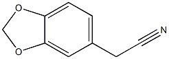 1,3-苯并二氧杂环戊烯-5-乙腈, 标准品 结构式