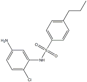 N-(5-AMINO-2-CHLOROPHENYL)-4-PROPYLBENZENE-1-SULFONAMIDE