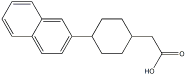 [4-(2-NAPHTHYL)CYCLOHEXYL]ACETIC ACID