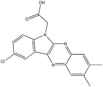 2-(9-chloro-2,3-dimethyl-6H-indolo[2,3-b]quinoxalin-6-yl)acetic acid