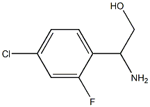 2-amino-2-(4-chloro-2-fluorophenyl)ethanol Structure