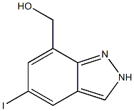 (5-Iodo-2H-indazol-7-yl)-methanol Struktur
