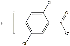 1,4-Dichloro-2-nitro-5-trifluoromethyl-benzene 化学構造式