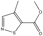 4-甲基异噻唑-5-甲酸甲酯 结构式