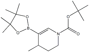 tert-butyl 4-methyl-5-(4,4,5,5-tetramethyl-1,3,2-dioxaborolan-2-yl)-3,4-dihydropyridine-1(2H)-carboxylate