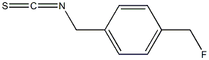4-FLUORO-METHYLBENZYL ISOTHIOCYANATE Structure