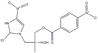 (2R)-3-(2-Chloro-4-nitro-2,3-dihydro-1H-imidazol-1-yl)-2-hydroxy-2-methylpropyl 4-Nitrobenzoate