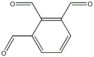 Benzene trisaldehyde 化学構造式