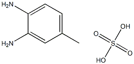 3,4-二氨基甲苯硫酸盐, , 结构式